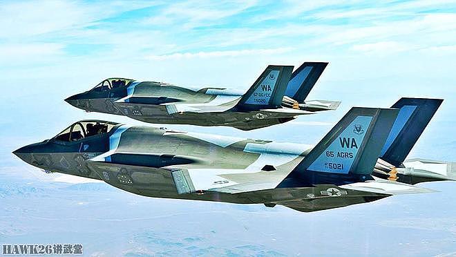 美军发布第65“入侵者”中队照片 装备F-35A战机 模拟中国歼-20 - 5