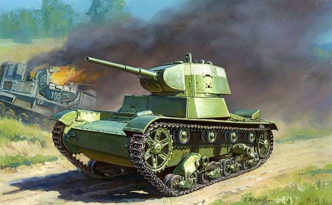 维克斯坦克的苏联衍生版，二战中老骥伏枥的T-26轻型坦克 - 1
