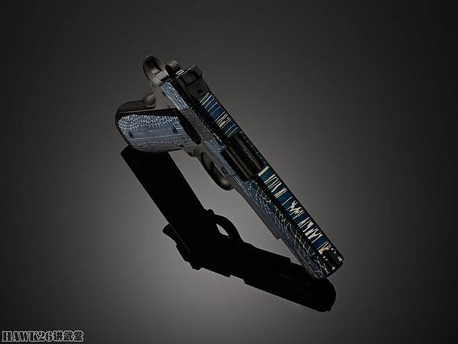 卡博特“亚特兰蒂斯”珍藏版手枪“大马士革仙人”提供精美钢材 - 6