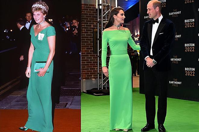凯特身材有多标准？看她穿着租来的小绿裙，竟如高定般完美合身 - 3