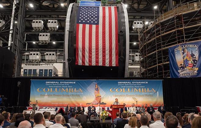 美海军1100亿项目全面启动，“哥伦比亚”级核潜艇，首艇铺设龙骨 - 7