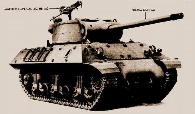 美国对德国重型坦克的回击，强大的坦克杀手——M36坦克歼击车 - 3