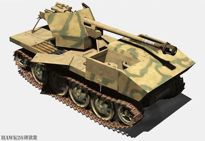 图说：RSO自行反坦克炮 履带式牵引车魔改型号 弄巧成拙的典型 - 23
