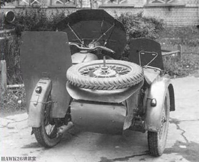 苏联NATI M-72装甲摩托车 古怪“缝合怪”却成为重要技术里程碑 - 3