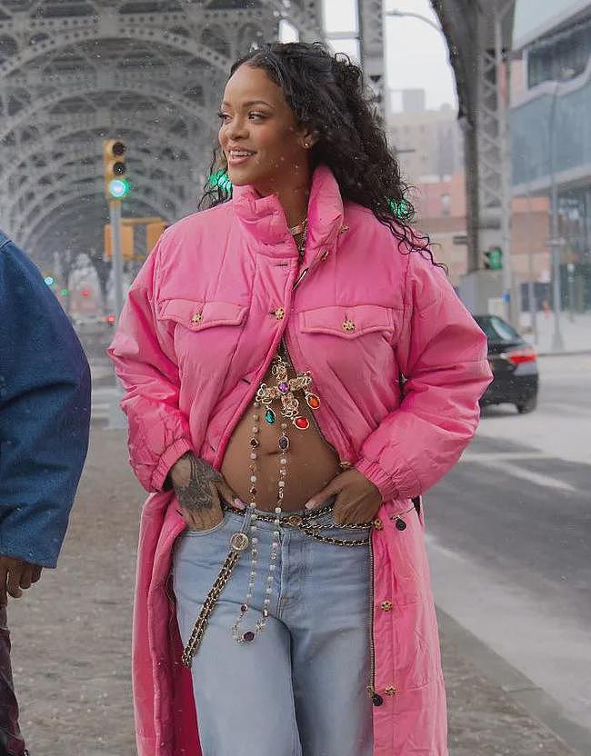 怀孕的Rihanna穿得太飒！今年最期待的婚礼就是她的 - 9