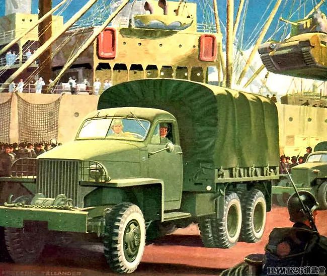 《潜伏》的陈纳德小汽车并非王牌 斯蒂庞克US6卡车成为苏联救星 - 2