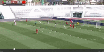 补时2分钟丢两球 U23国足0-3阿联酋 - 1