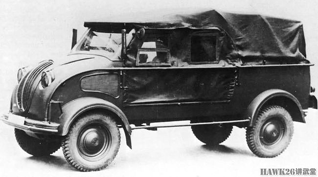 二战德军后轮驱动车辆 大众-82过于出色 将“桶车”变成专属名称 - 30