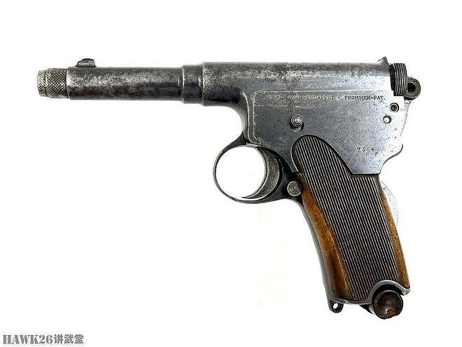 细看：匈牙利1910弗洛默手枪 银行财务的天才设计 成为珍贵收藏品 - 1