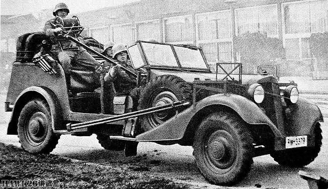 二战德军后轮驱动车辆 大众-82过于出色 将“桶车”变成专属名称 - 16