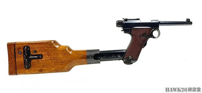 细看：南部A型手枪“日本勃朗宁”的第一个作品 可接驳木制枪托 - 4