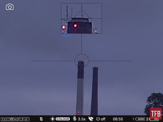 评测：脉冲星Digex C50红外瞄准镜 白天使用时可以获得彩色图像 - 17