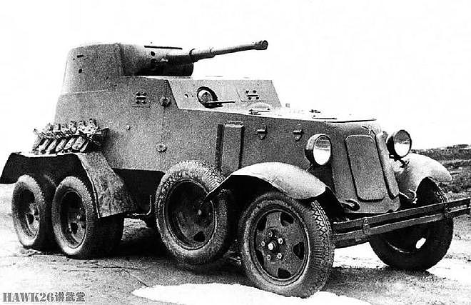 BA-10系列装甲车 配备45mm主炮 被苏军当作“廉价坦克”使用 - 6