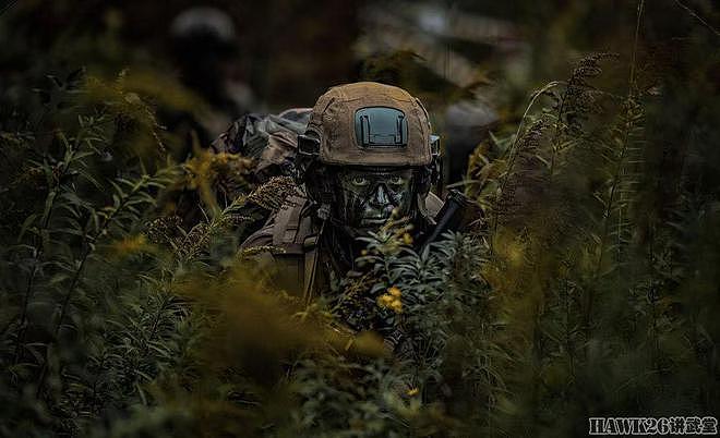 法国第35步兵团反恐训练 深入树林搜剿武装分子 依靠的只有HK416 - 8