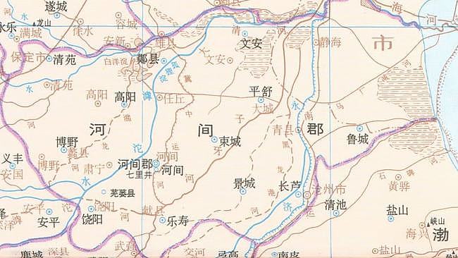曾在河北中部存在1600年、用着同一名字的政区，今天却分属2省3市 - 5