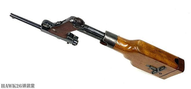 细看：南部A型手枪“日本勃朗宁”的第一个作品 可接驳木制枪托 - 7