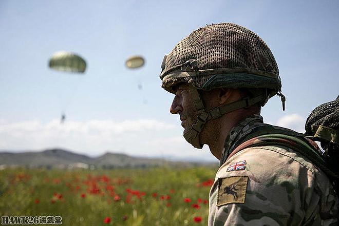 英国精锐伞兵部队“高跳低开”进入北马其顿 立即参加多国演习 - 9