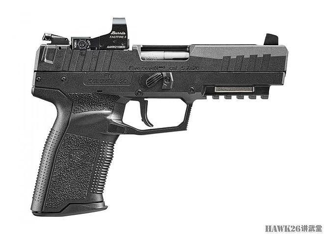FN美国公司新型5.7mm手枪 整体设计全面升级 可安装红点瞄准镜 - 2