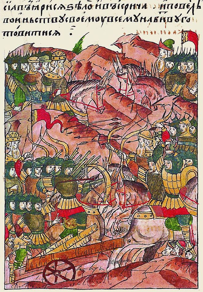 沃尔斯克拉河战役：金帐汗国对立陶宛-罗斯联军的大举反杀 - 13