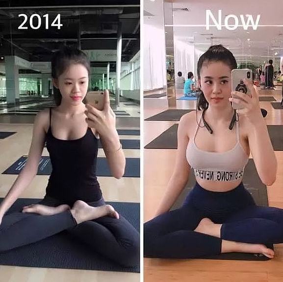 越南健身女神，6年健身发生巨变，这才是亚洲女性的标准曲线 - 4