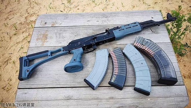 “拉扎列夫战术”展示AKM步枪改装配件 60发四排透明弹匣很抢镜 - 10