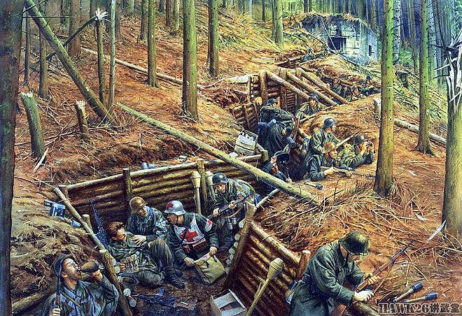 79年前 美军突破许特根森林防线 空地立体进攻“死磕”德军防线 - 1