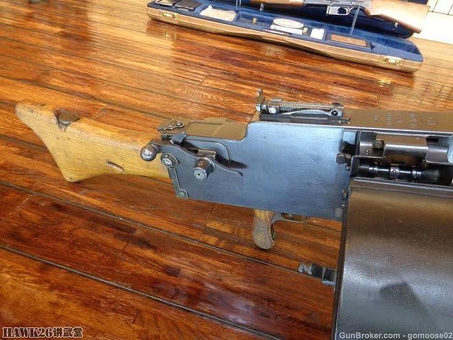 细看：马克沁MG 08/15轻机枪 一战德军主力武器 完美修复待价而沽 - 10
