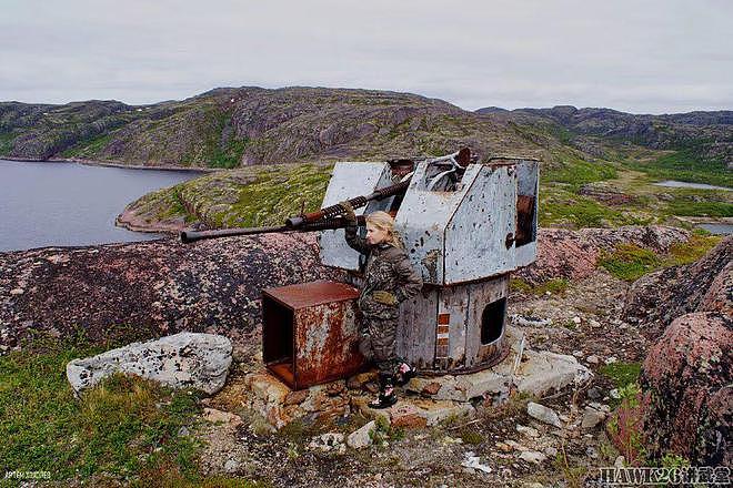 俄罗斯博主走访被遗弃的海军基地 舰炮改装的岸防炮已成为纪念碑 - 3