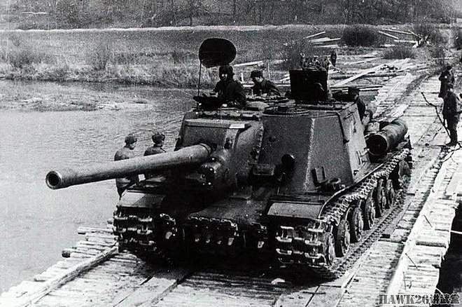 80年前 ISU-122自行反坦克炮批准生产 主要对付德军重型装甲车辆 - 5