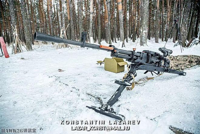 “拉扎列夫战术”展示KORD机枪 讲解技术特点 夸大宣传射击威力 - 7