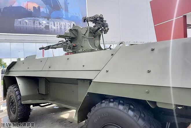 “军队2023”国际军事论坛 古怪无人战车 配备23mm双管高射炮 - 4
