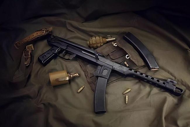 二战苏联红军曾用过的21种轻武器，冲锋枪可不只有波波沙一种 - 13