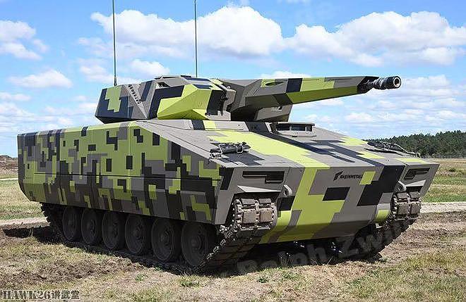 细看：莱茵金属KF41“山猫”步兵战车 雷达隐形设计的科幻武器 - 3