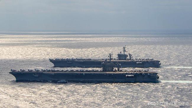 美国、日本2+3艘航母在菲律宾海举行联合军事演习 - 4