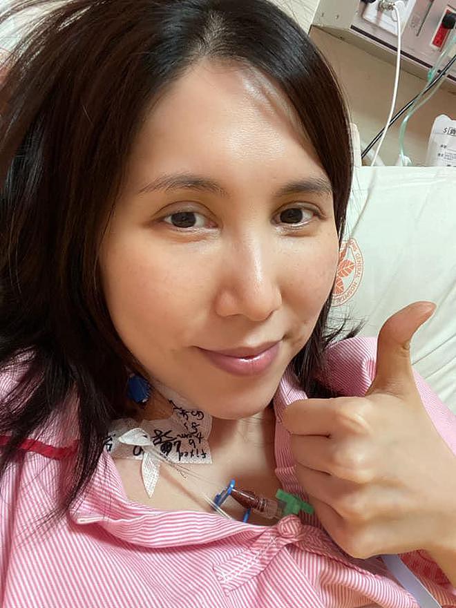38岁抗癌女星化疗70次后病情再恶化，肿瘤变大三倍，肺内异物爆开 - 11