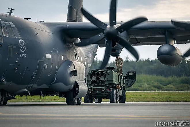 “海玛斯”现身拉脱维亚 C-130运输机进行战术空运 完成蛙跳作战 - 21