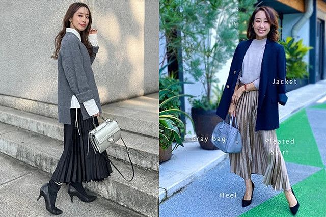 为何日本小个子女生喜欢穿长款，难道她们不怕显矮吗？原来有秘诀 - 1