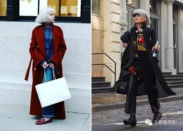 谁说奶奶不能是“酷女孩”？看这位年近70的奶奶，比年轻人还敢穿 - 18