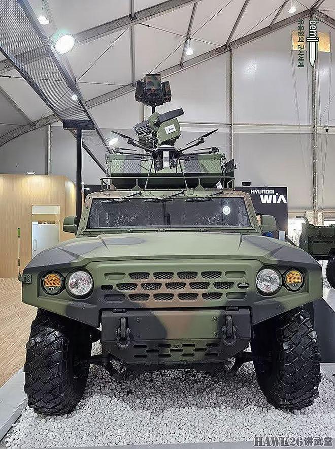直击：韩国军警防务展览会 30吨步兵战车亮相 未来主战坦克很科幻 - 40