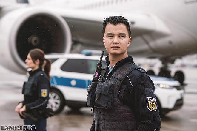 德国联邦警察发布招募宣传照 亚裔警官意味深远 升级MP5冲锋枪 - 2