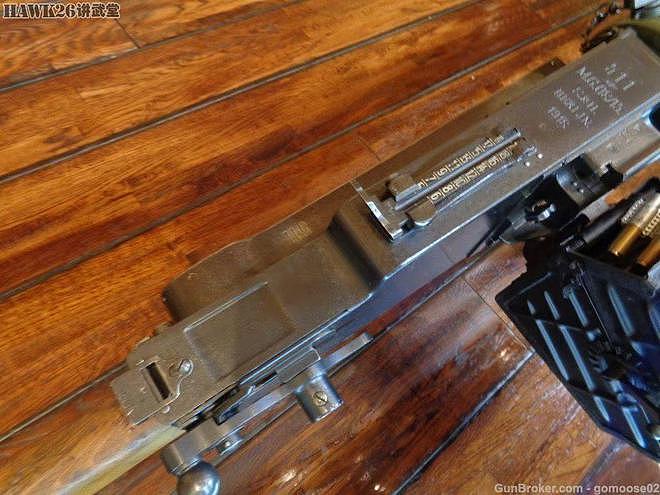 细看：马克沁MG 08/15轻机枪 一战德军主力武器 完美修复待价而沽 - 6
