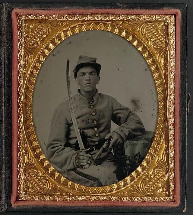 生动且令人难忘，30幅南北战争期间的士兵肖像照，带你穿越时空 - 25