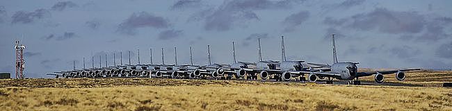 美国空军20架KC-135加油机“大象漫步”场面太大根本无法拍全 - 5
