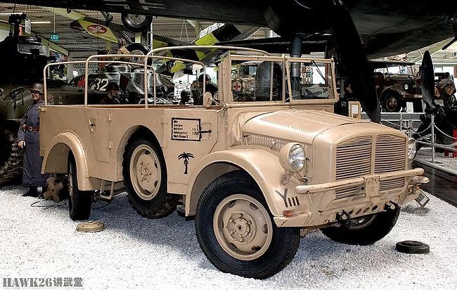 二战德军全轮驱动车辆 顶尖技术集于一身 希特勒座车改成移动邮局 - 19