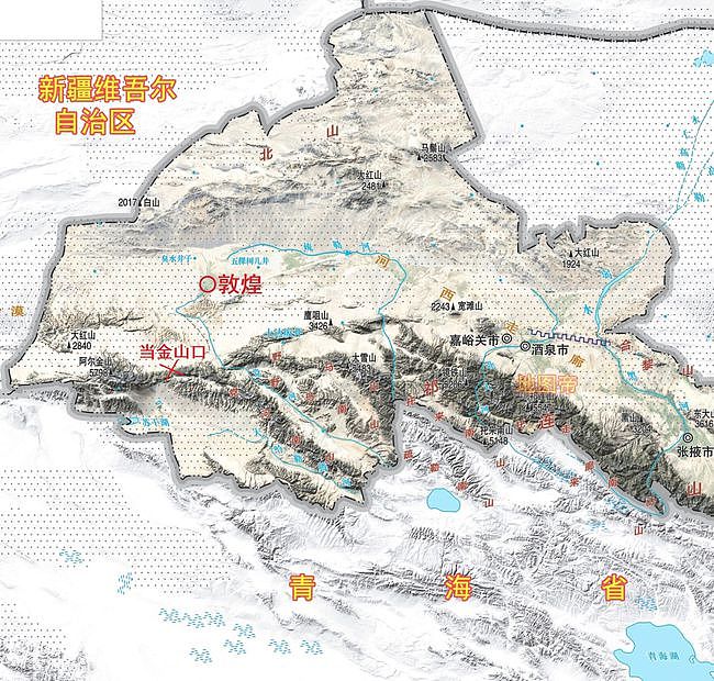 青藏高原北部没有祁连山，还会有河西走廊吗？ - 3