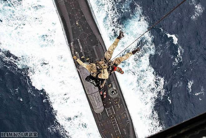 “海豹突击队”与战略核潜艇联合演习 美军换另一种方式狂秀肌肉 - 1