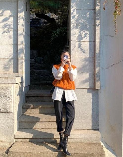 韩国ins时尚博主Yoona 穿搭风格充满高级感又A又飒 - 2