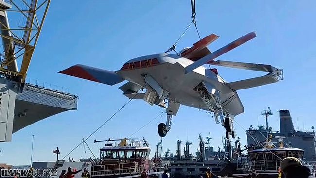 MQ-25“黄貂鱼”登上航母甲板 无人加油机将为美国海军带来革命 - 1