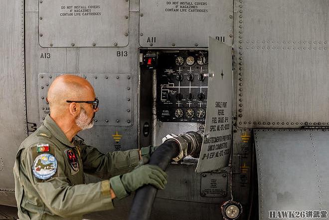 葡萄牙空军运输机演习 起飞前检查非常繁琐 C-130加油口位置特殊 - 10