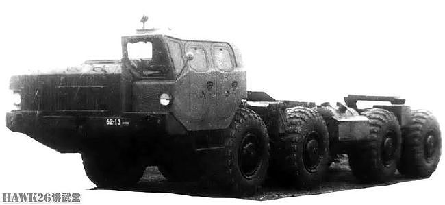 图说：MAZ-543系列重型车辆发展史“苏联红色驮马”的暴力美学 - 17